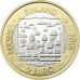 Монета 5 евро 2016 г. Финляндия. "Каарло Юхо Стольберг".
